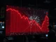 Graphic depicting the severe Bitcoin crash and market-wide cryptocurrency liquidation event.