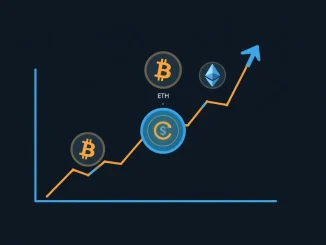 Graphic showing Bitcoin and Ethereum flowing out of exchanges, indicating potential accumulation by holders.