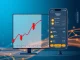 Bitcoin Everlight mobile app interface and Solana volatility chart comparison for cryptocurrency investors