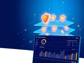 Bitcoin Hyper L2 security and DeepSnitch AI analytics platform visualization showing blockchain layers and data dashboard