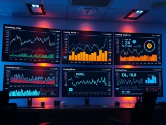 Bitcoin price news dashboard showing AI analysis and market data for BTC and DeepSnitch intelligence layer.