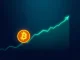 Bitcoin price chart breaking the $78,000 milestone in a significant cryptocurrency market rally.
