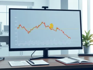Bitcoin price chart breaking below the critical 100-week Simple Moving Average, signaling potential for a major correction.
