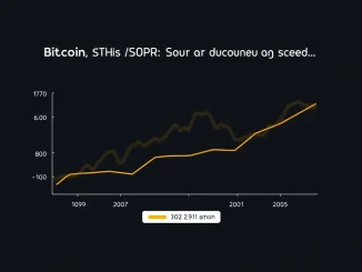 Chart showing Bitcoin STH SOPR crossing above 1.0 as short-term holders return to profit.