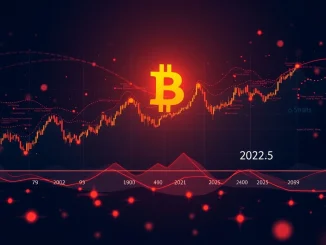 Bitcoin UTXO stress analysis graph showing on-chain data entering a critical decision zone.