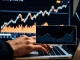 Analyst reviews Bitcoin volatility chart and stable return data for crypto portfolio risk management.