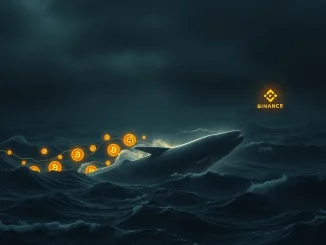 A Bitcoin whale moving $559 million in BTC to Binance causes market volatility concerns as prices fluctuate.