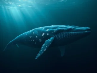 A dormant Bitcoin whale transfers 2,819 BTC to Paxos after eight years of inactivity.