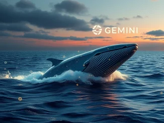 Analysis of a massive 2,697 BTC whale transfer to the Gemini cryptocurrency exchange, highlighting market implications.
