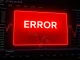 Digital interface showing a crypto exchange error and a crashing Bitcoin price graph after Bithumb's mistake.