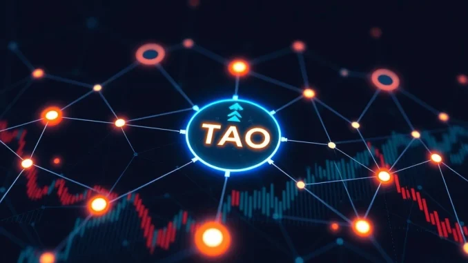 Bittensor TAO token surges as on-chain data shows rising demand for AI intelligence in crypto markets.