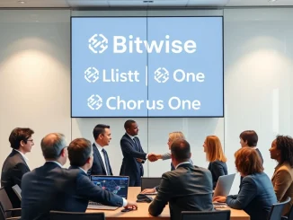 Bitwise acquires Chorus One to expand institutional staking services for crypto asset managers.
