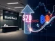 Conceptual image of BlackRock's $270 million Bitcoin and Ethereum transfer to Coinbase Prime, symbolizing institutional crypto momentum.