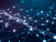 Visualization of the high-speed BlockDAG blockchain network processing thousands of transactions per second.