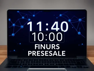 BlockDAG cryptocurrency presale final countdown with blockchain network visualization