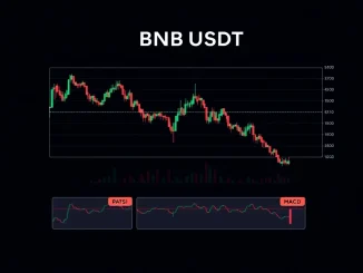Analytical chart showing BNB price entering a historic undervaluation zone with key technical indicators.