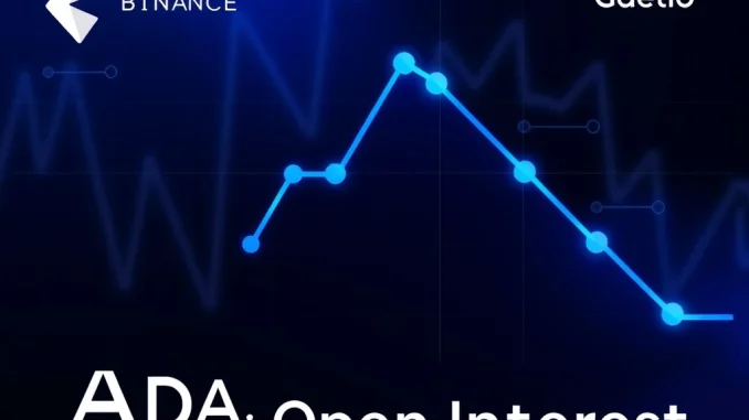 Analysis of Cardano ADA open interest collapse and shifting exchange dominance in cryptocurrency markets.