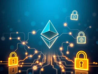 Illustration of Ethereum and zero-knowledge proof security for the EVM, following the Certora grant announcement.