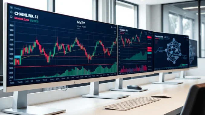 Chainlink LINK cryptocurrency price analysis showing strategic demand zone and technical indicators