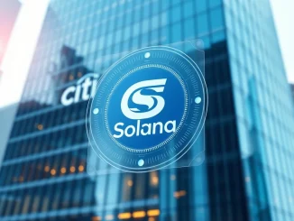 Citigroup completes a historic trade finance tokenization deal on the Solana blockchain, signaling major institutional adoption.