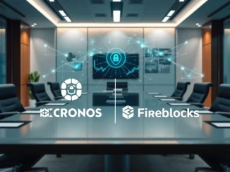 Cronos and Fireblocks partnership enhances secure institutional trading for tokenized assets and commodities.
