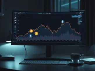 Analyst's chart showing crypto market entering an accumulation zone during a pullback, February 2026.