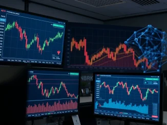 Analysis of the 2026 cryptocurrency market downturn showing declining price charts and market data