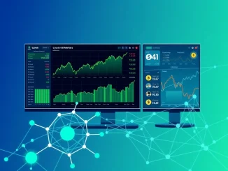 Crypto market dashboard showing analysis of DeepSnitch AI and Polygon price movements in today's cryptocurrency news