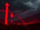 Cryptocurrency market downturn with Bitcoin and Ethereum prices falling under extreme fear sentiment