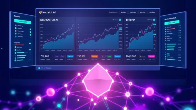 Analysis of today's crypto market news showing charts for DeepSnitch AI, Bitlayer, and Zcash performance.