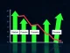 Analytical graph showing crypto presale opportunities during a market downturn for long-term gains.