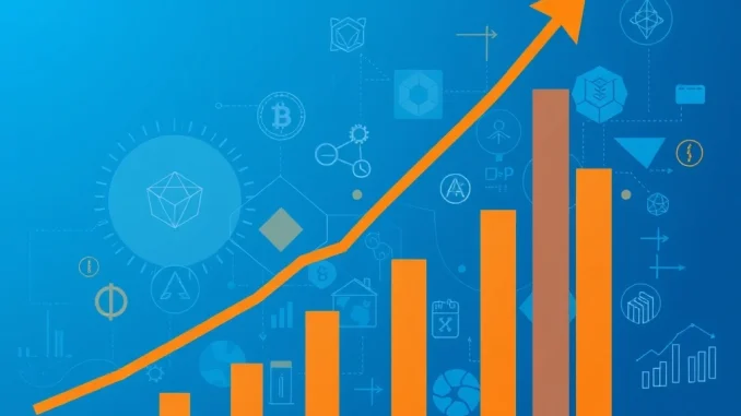 Analysis of five cryptocurrencies with strong fundamentals for 2026, showing blockchain and AI technology trends.