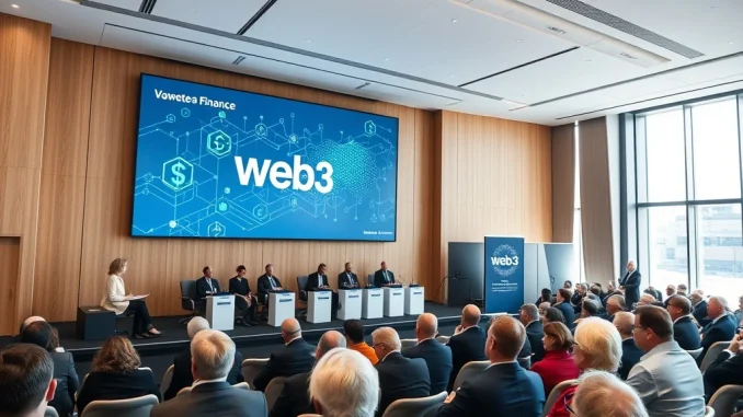 Global leaders discuss responsible Web3 adoption at DavosWeb3 2026 conference during WEF week.