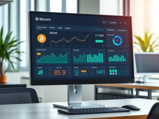 Live AI analytics dashboard monitoring Bitcoin, Sui, and DeepSnitch AI cryptocurrency market data.