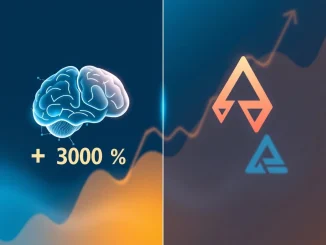 Analytical illustration comparing the DeepSnitch AI bonus structure with XRP and ADA cryptocurrency logos.