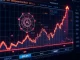 Analysis of DeepSnitch AI's performance as a best crypto to invest in, compared to BNB and HBAR on a financial chart.