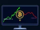 Chart showing DeepSnitch AI's 175% surge versus XRP and Dogecoin's decline in today's crypto market news.