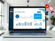 Social media analytics dashboard showing top DeFi projects including Solana, XRP, and Chainlink