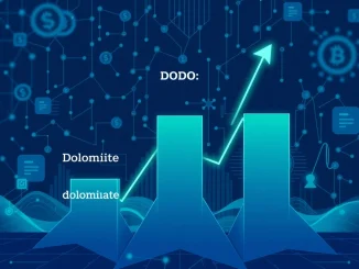 Weekly DeFi TVL growth leaders chart showing Dolomite, DODO, and Stellar protocols.