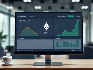Analysis of Digitap TAP's 273% surge against stagnant Bitcoin and Ethereum prices on a financial dashboard.