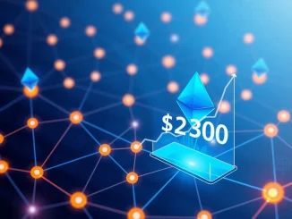 On-chain analysis of dormant Ethereum wallets executing borrowing strategies with ETH price at $2300.