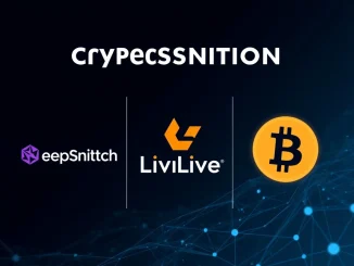 Comparison of DeepSnitch AI, LivLive, and Bitcoin Hyper cryptocurrency project logos for 2026 presale analysis.