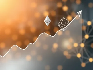Analytical chart showing ETH price prediction and cryptocurrency market trends with Ethereum and Cardano logos.