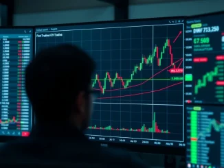 ETH/BTC trading pair chart showing critical support levels and low volatility patterns before potential market breakdown