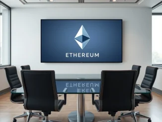 Ethereum Foundation leadership change with new interim co-executive director Bastian Aue.