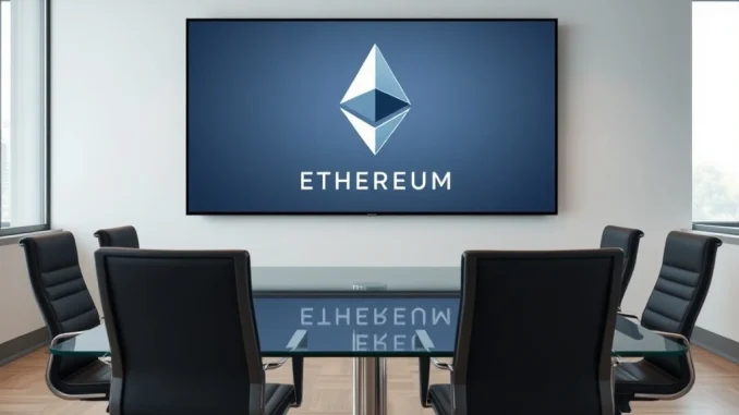 Ethereum Foundation leadership change with new interim co-executive director Bastian Aue.