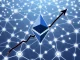 Ethereum price chart showing a V-shaped recovery pattern as staking demand hits record levels.