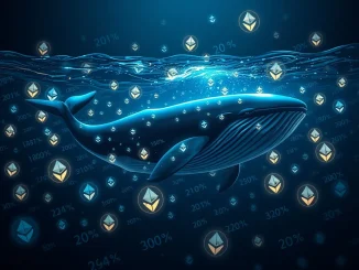 A whale makes a $33 million Ethereum long trade with 20x leverage on Hyperliquid, highlighting high-stakes crypto derivatives.