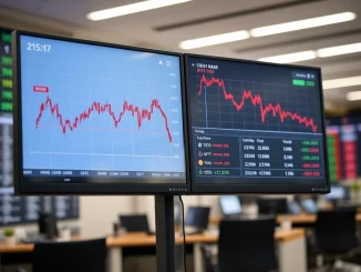 Analysis of February cryptocurrency market trends showing broad decline with selective asset resilience.