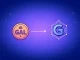 Illustration of the Galxe GAL token migrating to the new GravityChain G network for crypto traders.